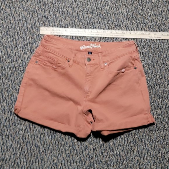 EUC Universal Thread Salmon Colored Shorts Size 6 28 - Picture 12 of 16